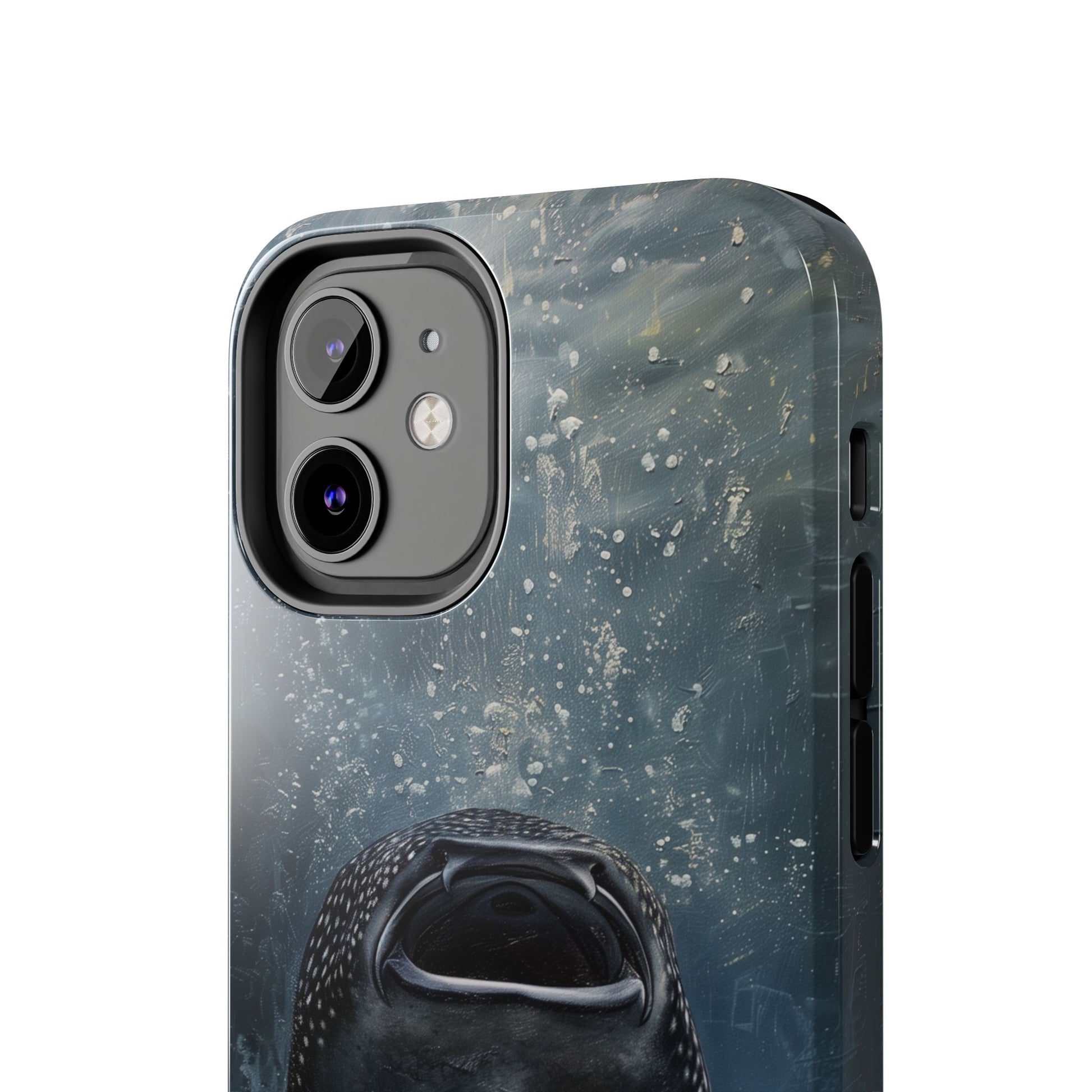 Rising Majesty: Whale Shark Feeding Tough Phone Case