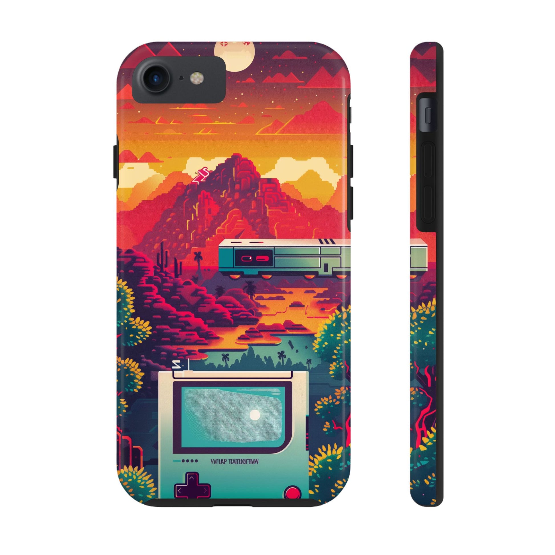 Durable iPhone Case with Alternative Universe Game Console Design - Protective Phone Cover - Fun and Sturdy Gaming Accessory - Gamer Gift