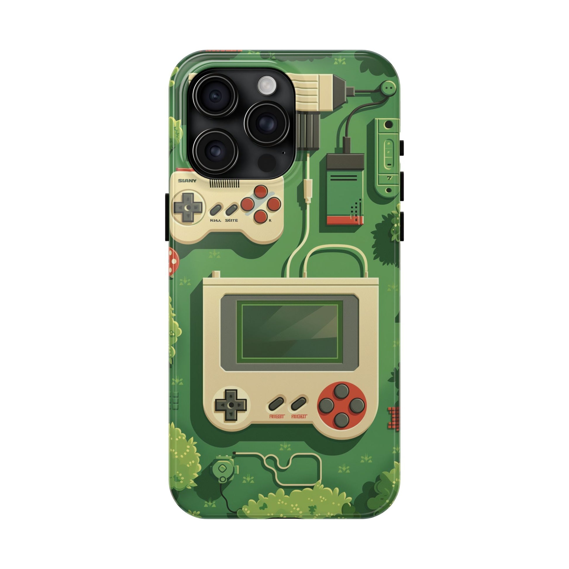 Durable iPhone Case with Alternative Universe Game Console Design - Protective Phone Cover - Fun and Sturdy Gaming Accessory - Gamer Gift