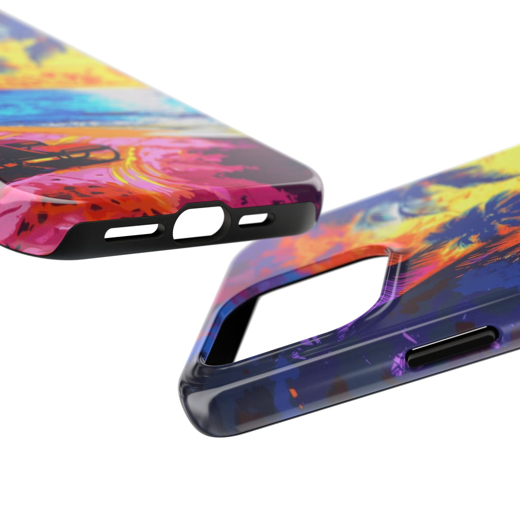 Sunset Bliss: Lisa Frank Style Phone Case