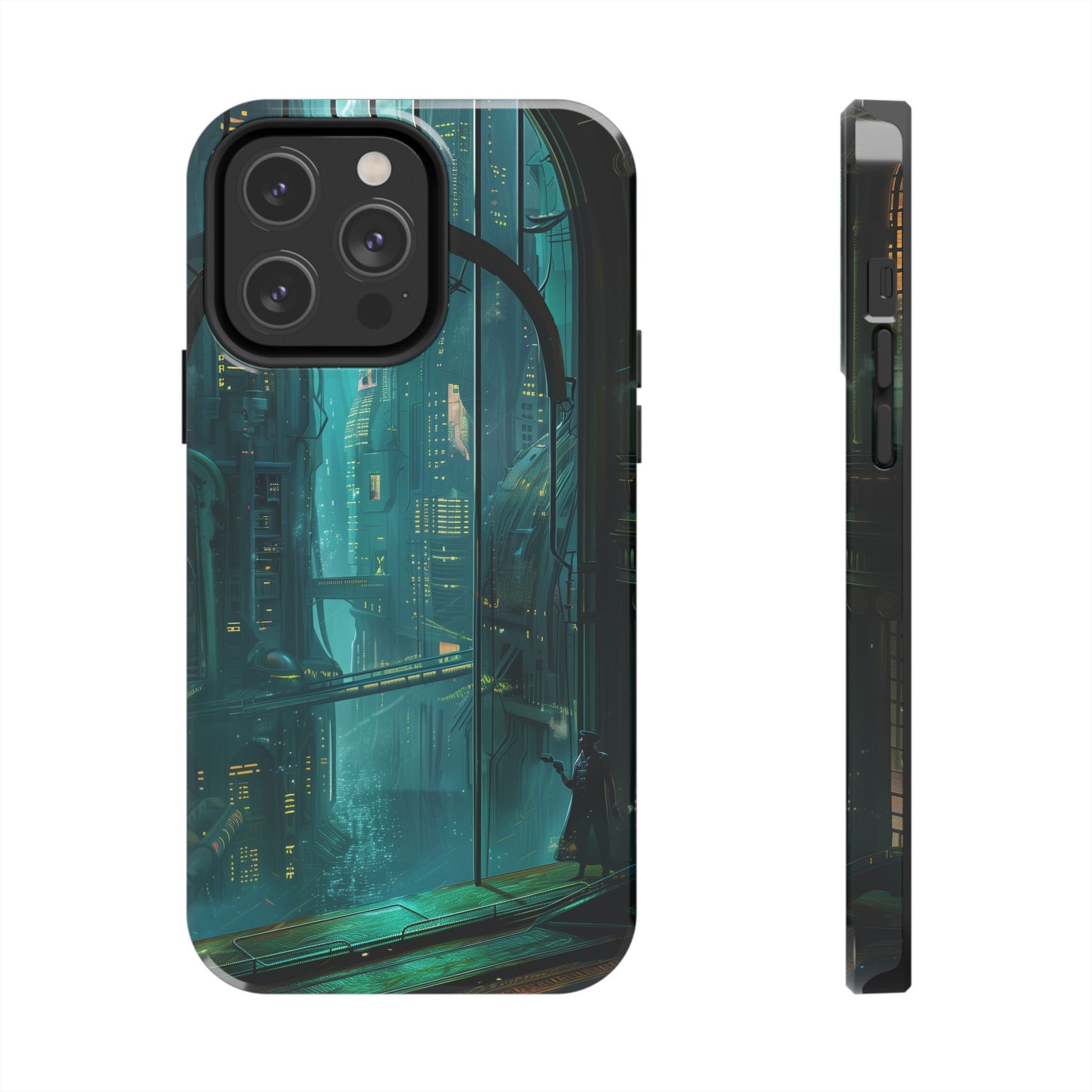BioShock Inspired Phone Case - Underwater Art Deco City - Gaming Phone Cover - Unique Video Game Accessory