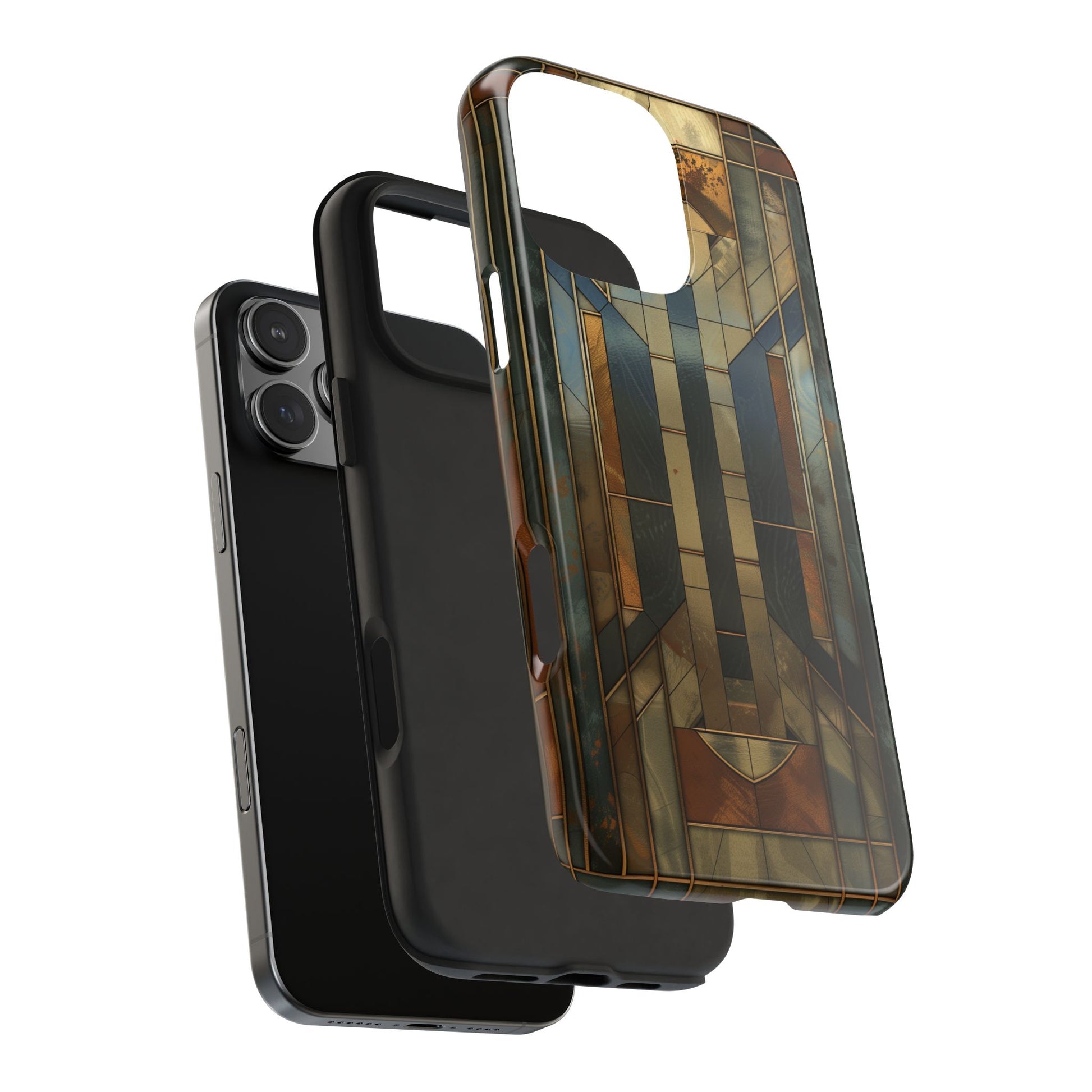 Frank Lloyd Wright Stained Glass Phone Case - Architectural Style Phone Cover - Stained Glass Design Phone Case - Unique Phone Accessory