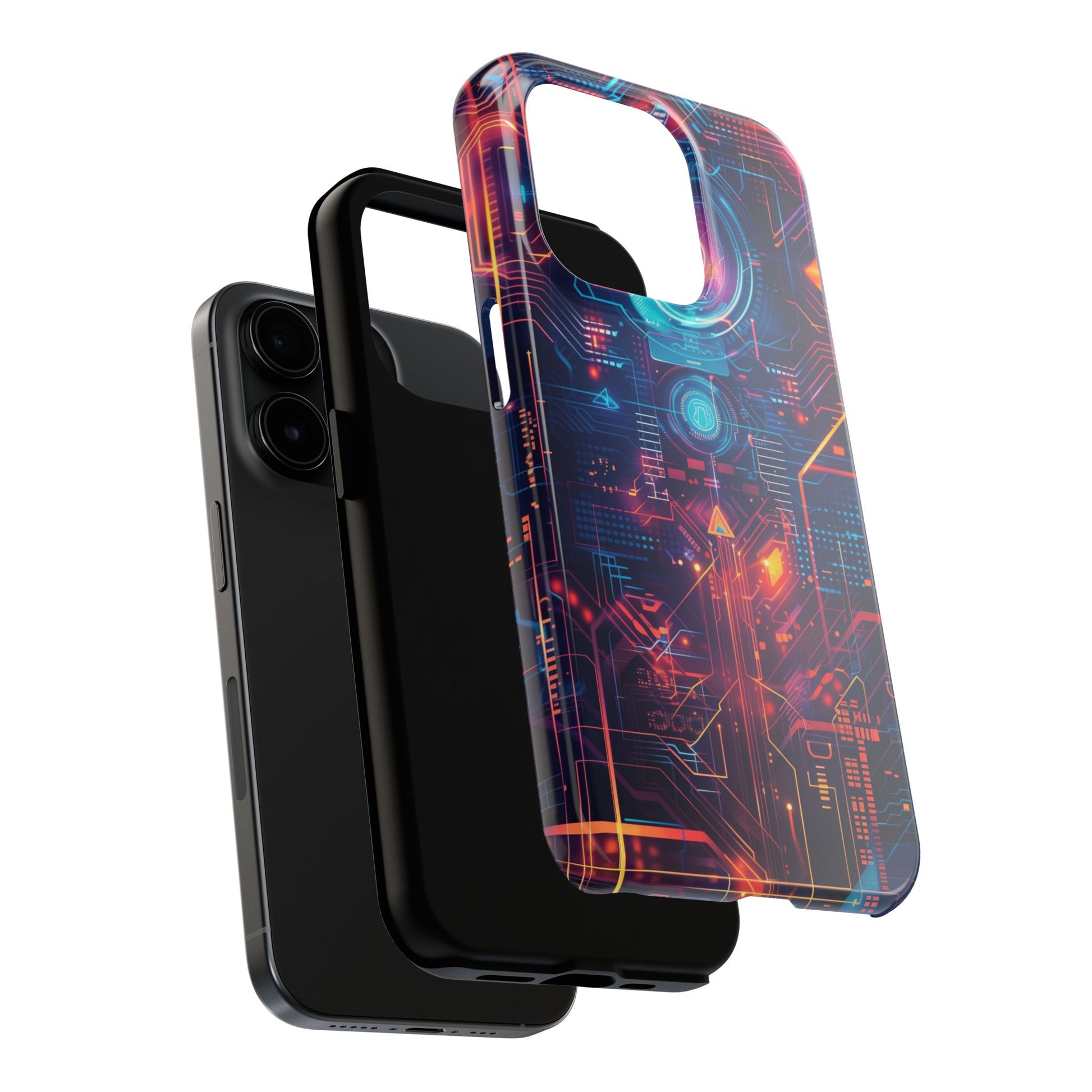 Circuit Board Phone Case, Futuristic Circuit Phone Case, High-Tech Gift, Custom Sci-Fi Phone Case, iphone 15 pro max