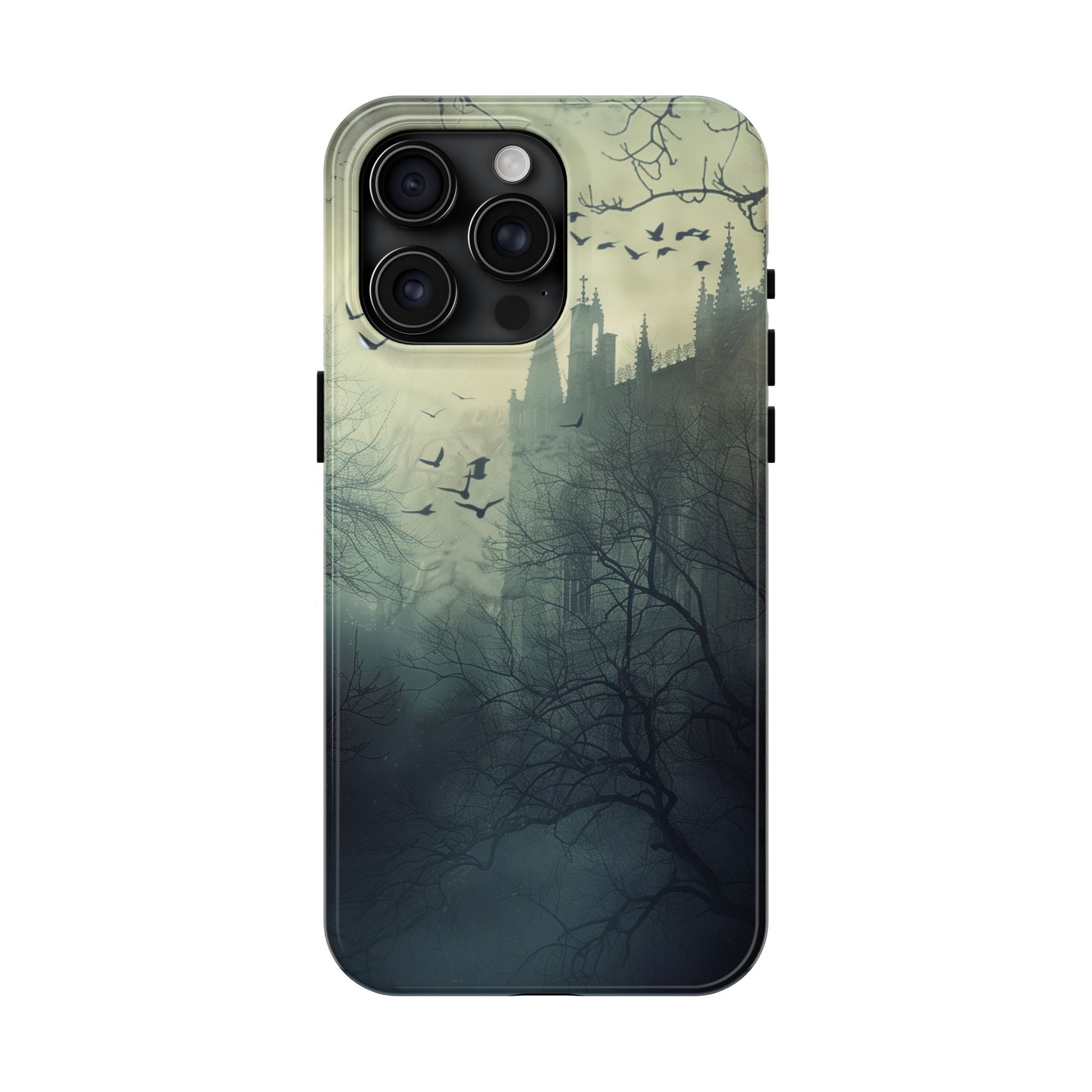 Gothic Architecture Phone Case, Dark Academia Phone Case, Moon and Tarot Case, Halloween Spooky Season, Dark Academia iPhone 15 Pro Max
