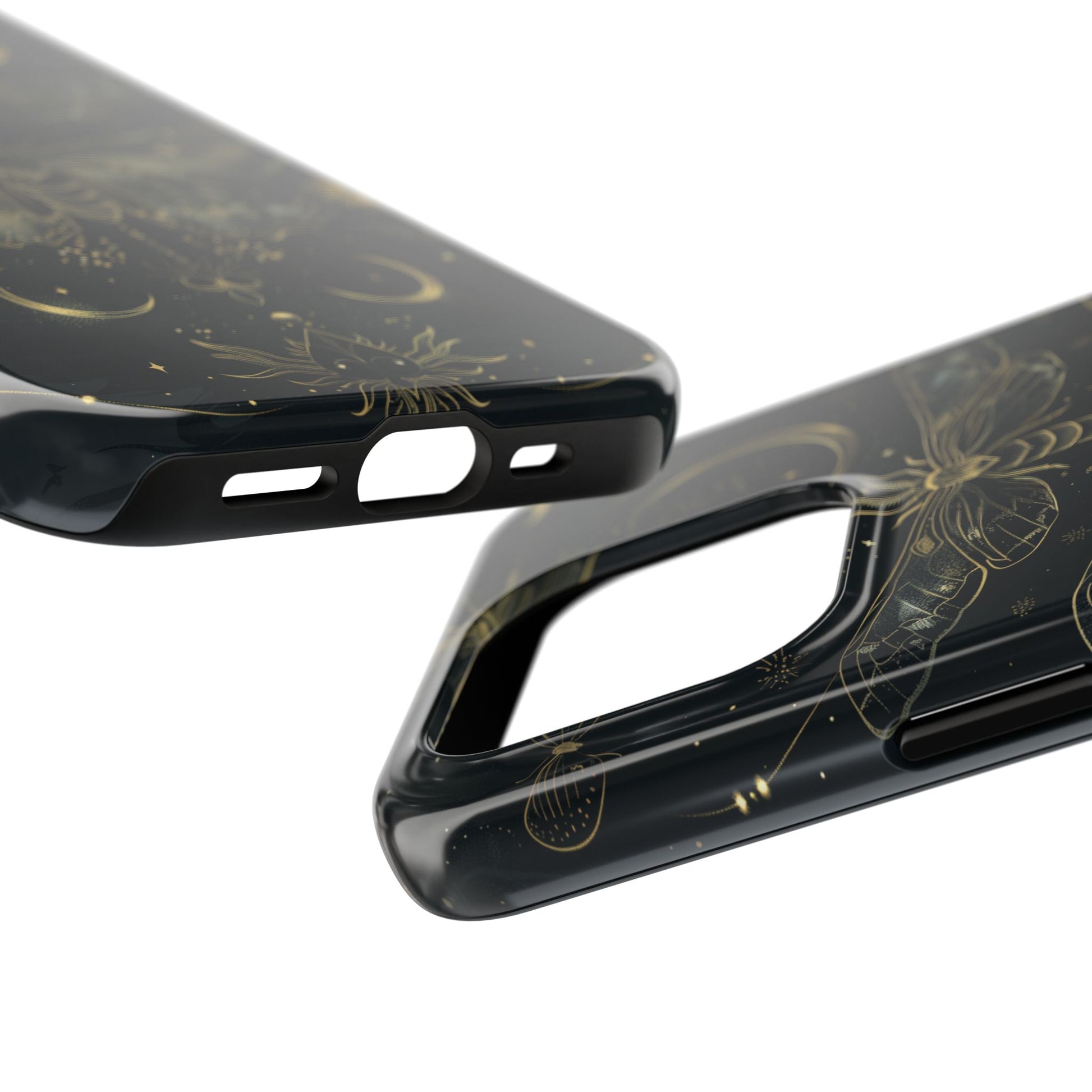 C Dark Academia Mystical Phone Case, Mystical Moth Phone Case, Vintage Magic Witchcraft iPhone Cover, Esoteric Nature Art, iPhone 15 Pro Max