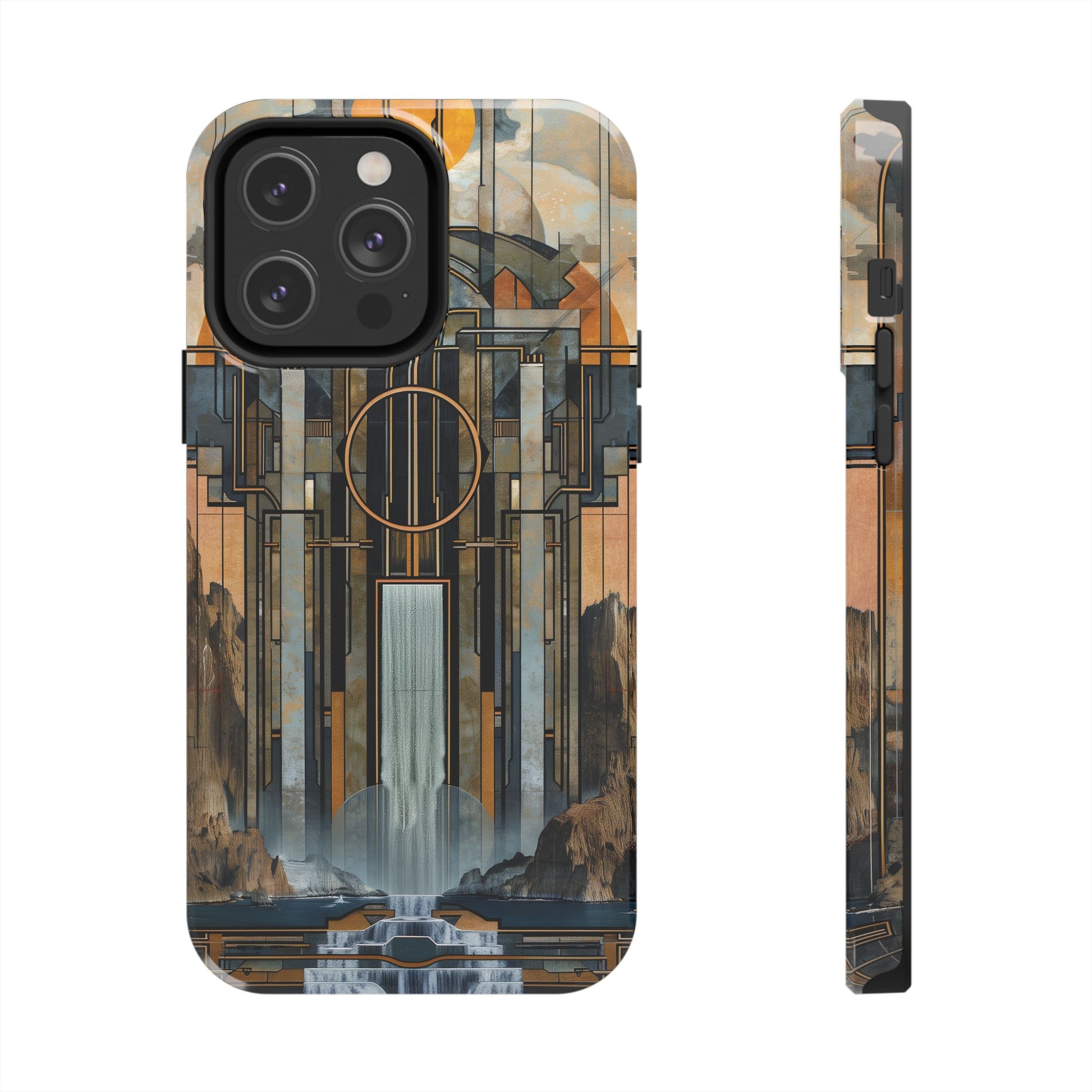 Falling Water Inspired Phone Case - Frank Lloyd Wright Design - Architectural Phone Cover - Unique Phone Accessory