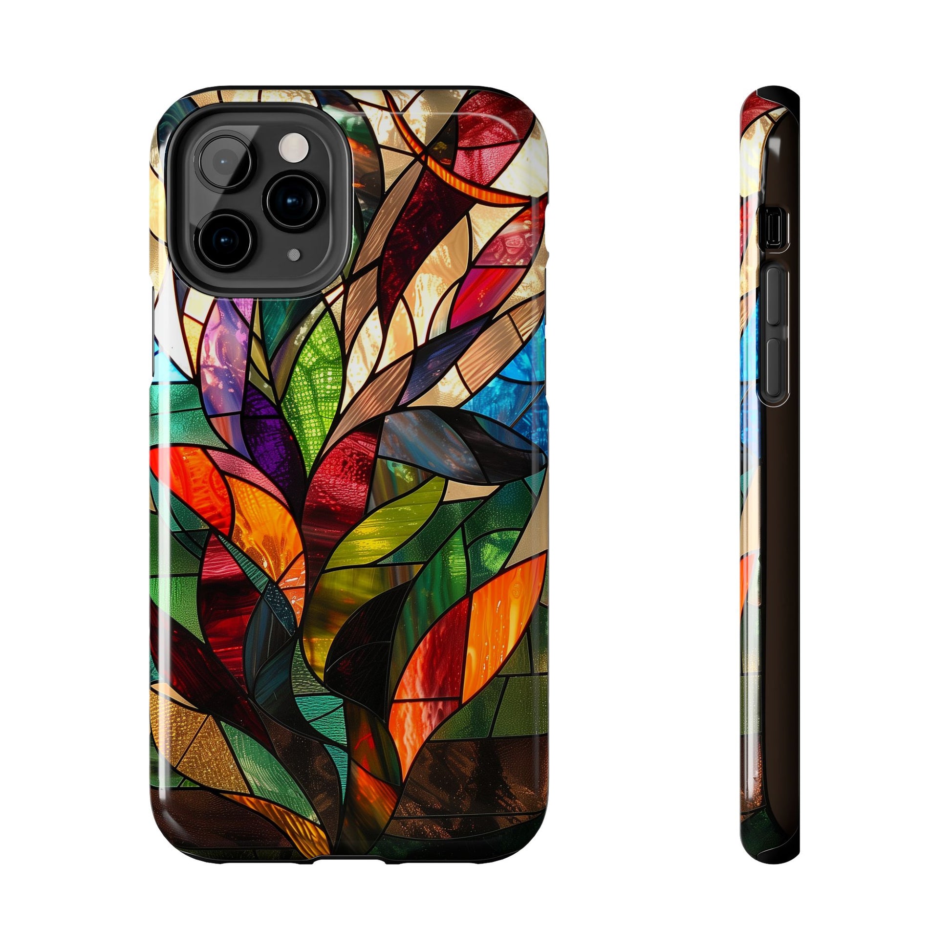 Frank Lloyd Wright Inspired Stained Glass Phone Case, Artistic iPhone Case, Architectural Design, Art Deco iphone Case, iphone 15 pro max