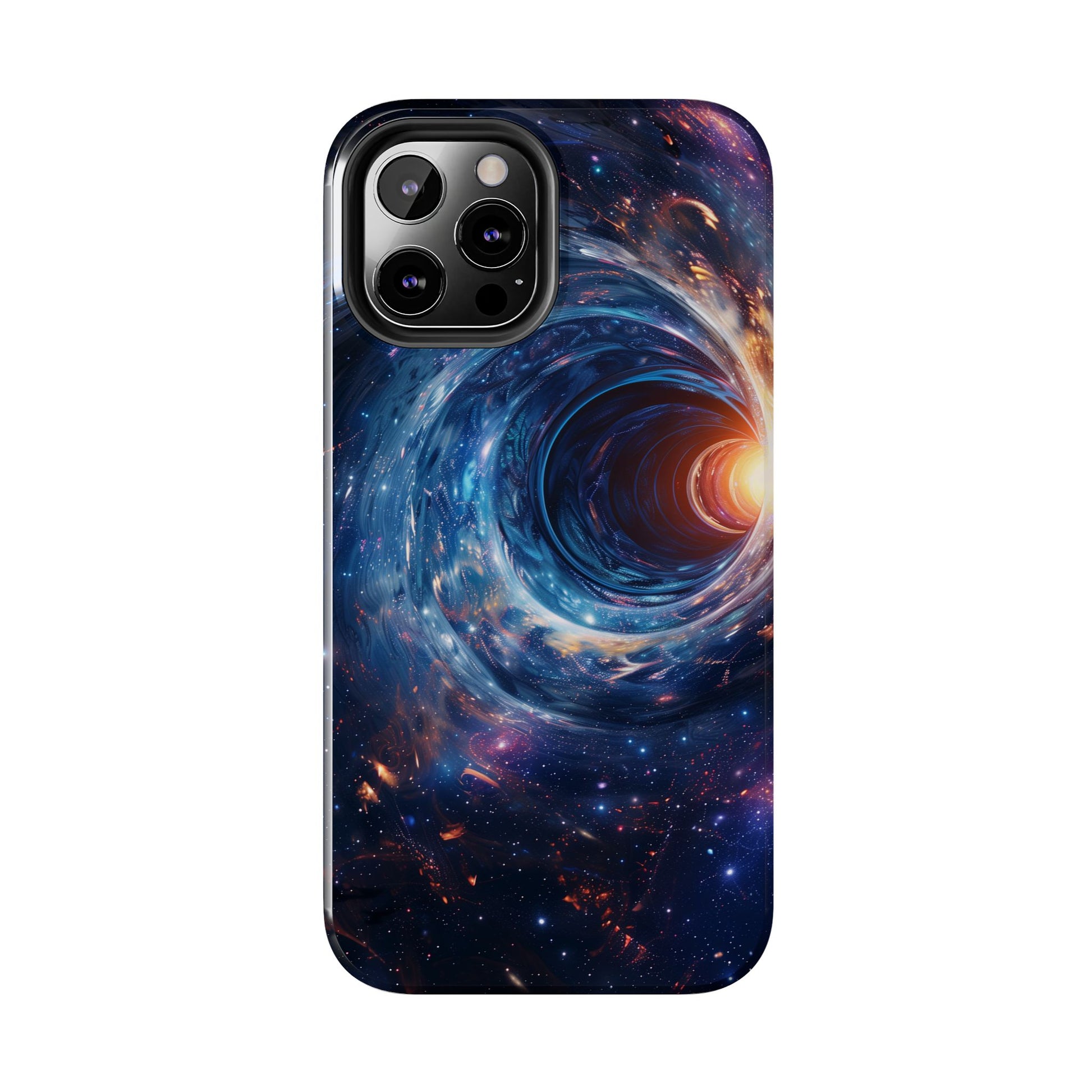 Sliders Inspired Iphone case - Space Wormholes Phone Case - Cosmic Galaxy Cover with Futuristic Wormhole Design - Sci-Fi iphone Case