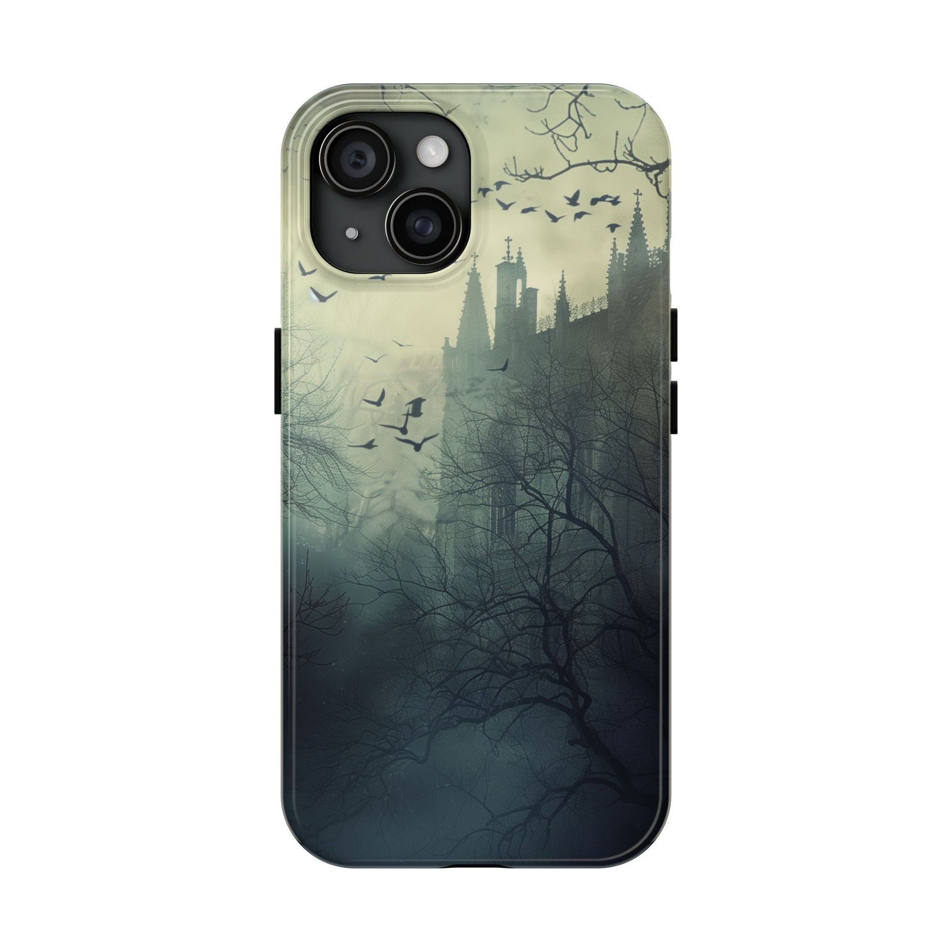 Gothic Architecture Phone Case, Dark Academia Phone Case, Moon and Tarot Case, Halloween Spooky Season, Dark Academia iPhone 15 Pro Max
