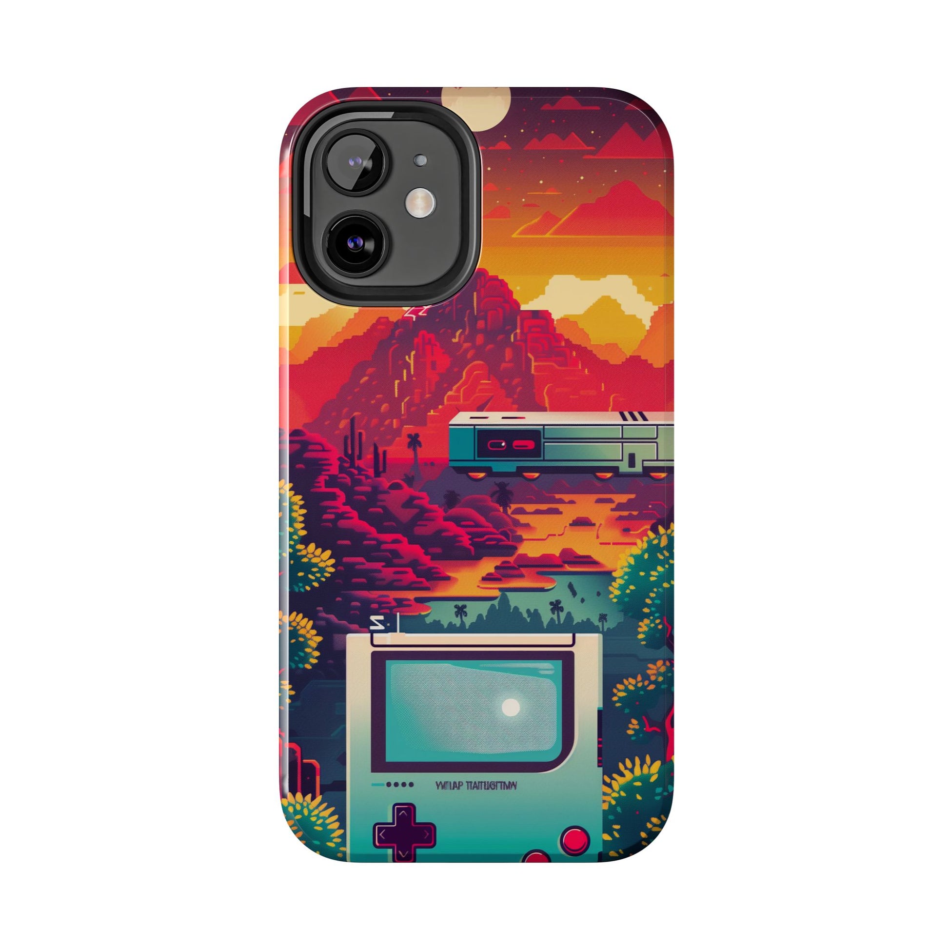 Durable iPhone Case with Alternative Universe Game Console Design - Protective Phone Cover - Fun and Sturdy Gaming Accessory - Gamer Gift