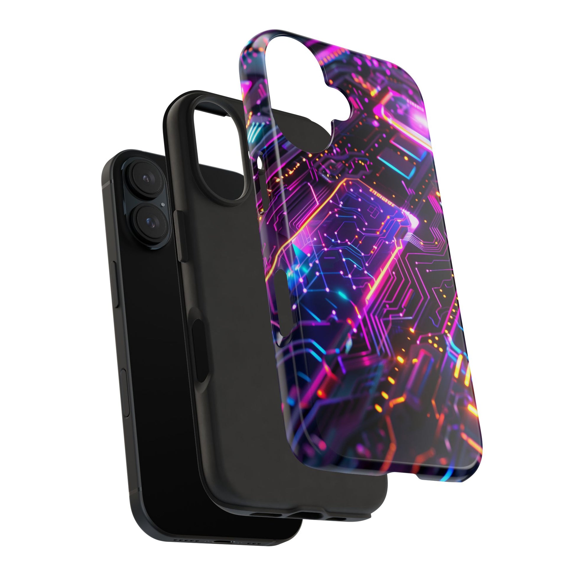Circuit Board Phone Case, Futuristic Circuit Phone Case, High-Tech Gift, Custom Sci-Fi Phone Case, iphone 15 pro max