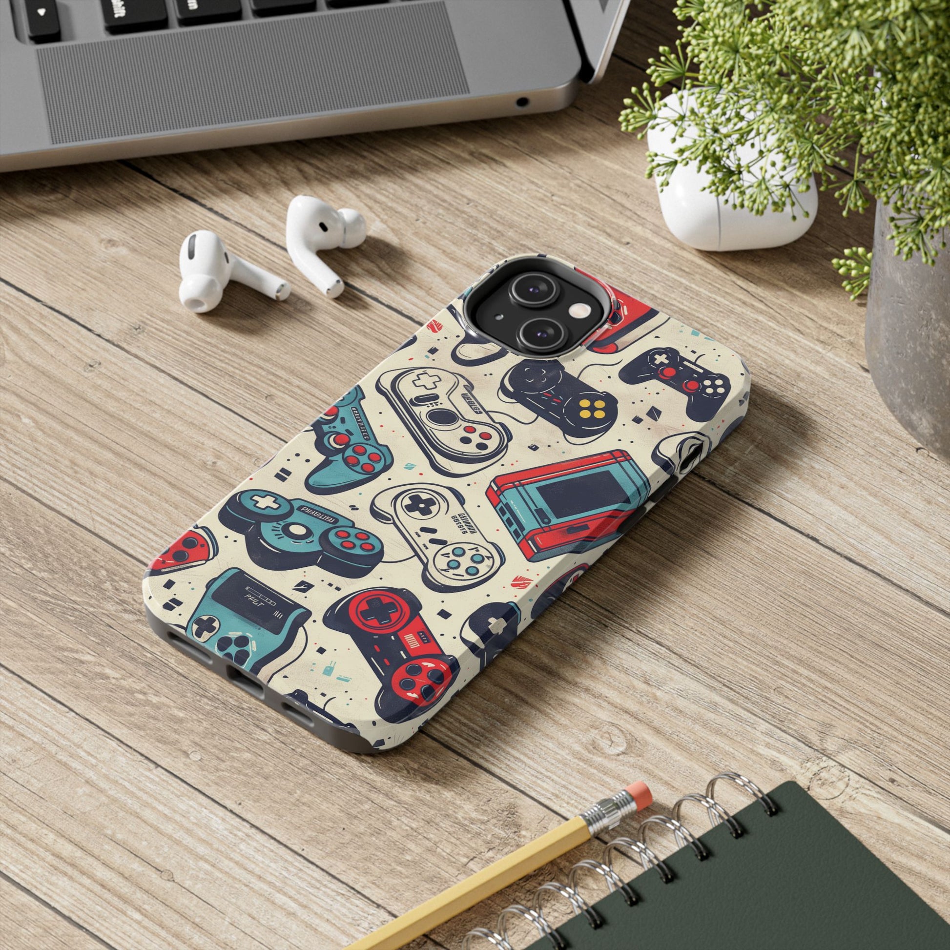 Video Game Controller iPhone Case - Gamer Tough Phone Case - Retro Gaming - Gamer Gift