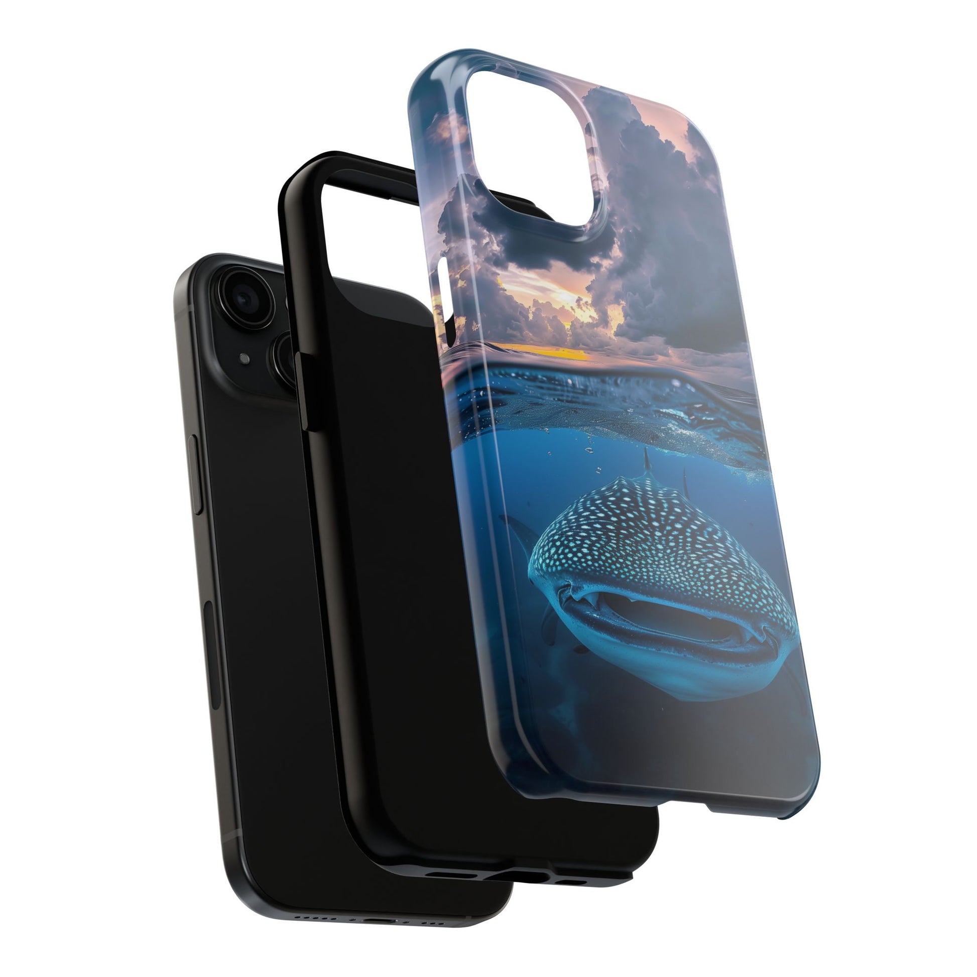 Majestic Encounter: Whale Shark Tough Phone Case