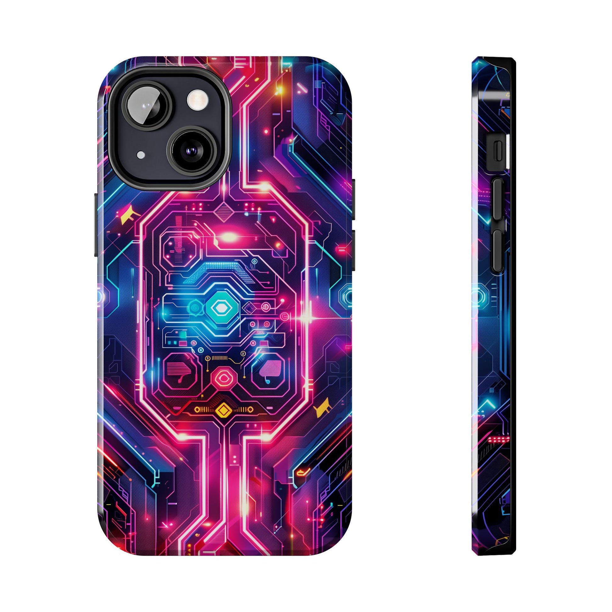 Circuit Board Phone Case, Futuristic Circuit Phone Case, High-Tech Gift for Him, Custom Sci-Fi Phone Case, iphone 15 pro max