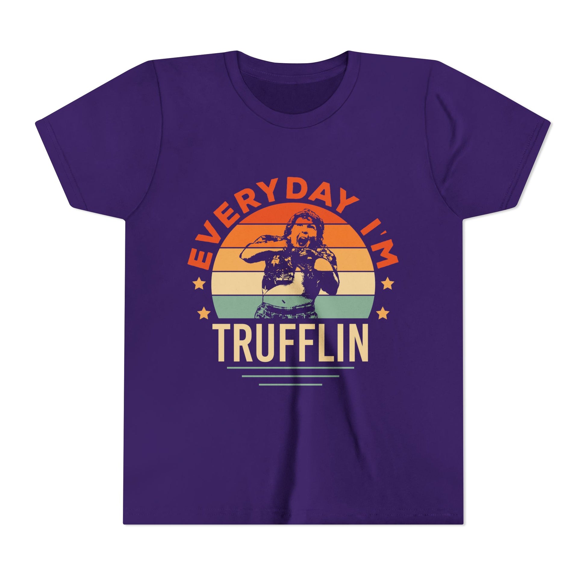 Truffle Shuffle Inspired Youth T-Shirt, The Goonies Inspired Youth Graphic Tee, Kids' Movie Themed Tee, Fun Graphic Shirt for Children
