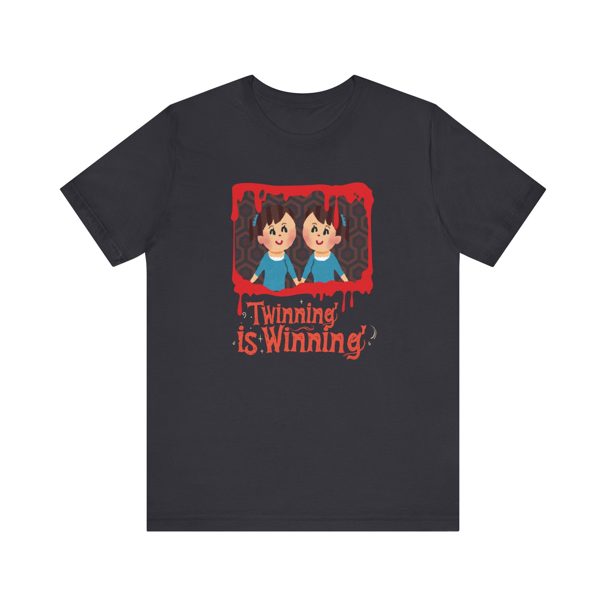 Twinning is Winning Shining Inspired Halloween Graphic Tee