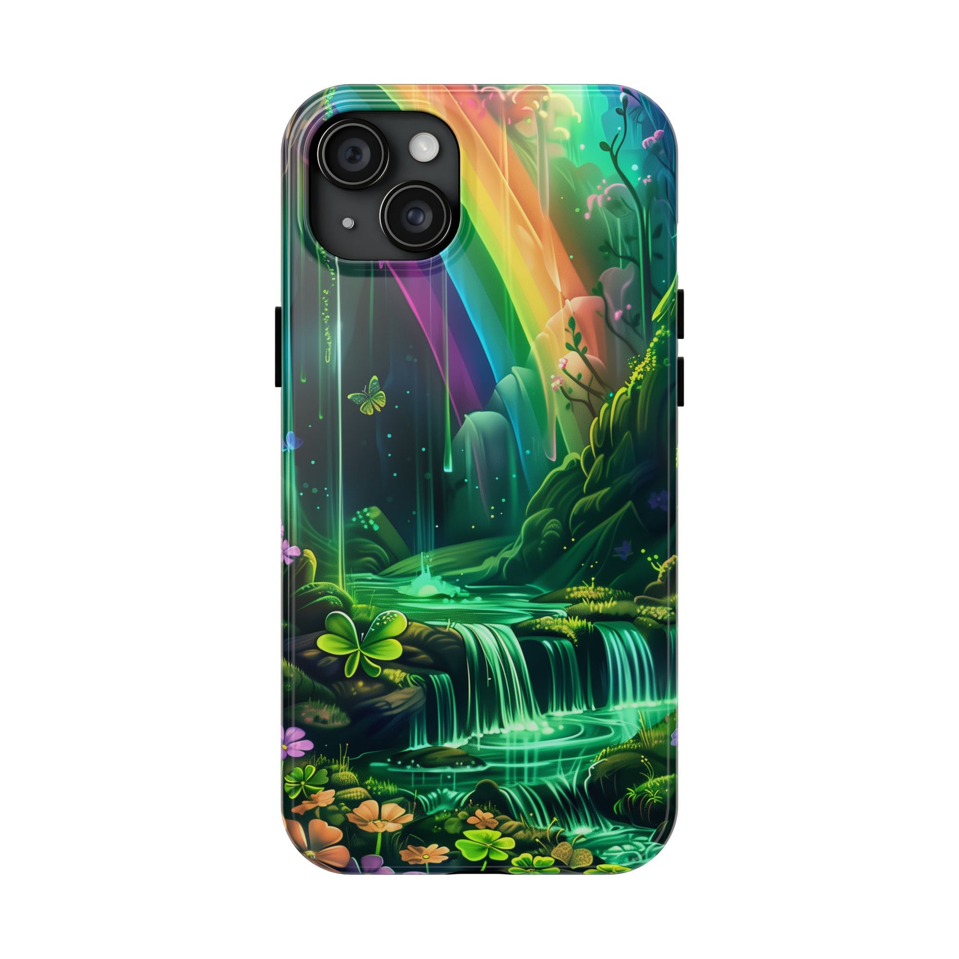 St. Patrick's Day Durable Phone Case, Lucky Phone Case Design, Durable Irish Luck Protective Cover, Holiday Gift Idea
