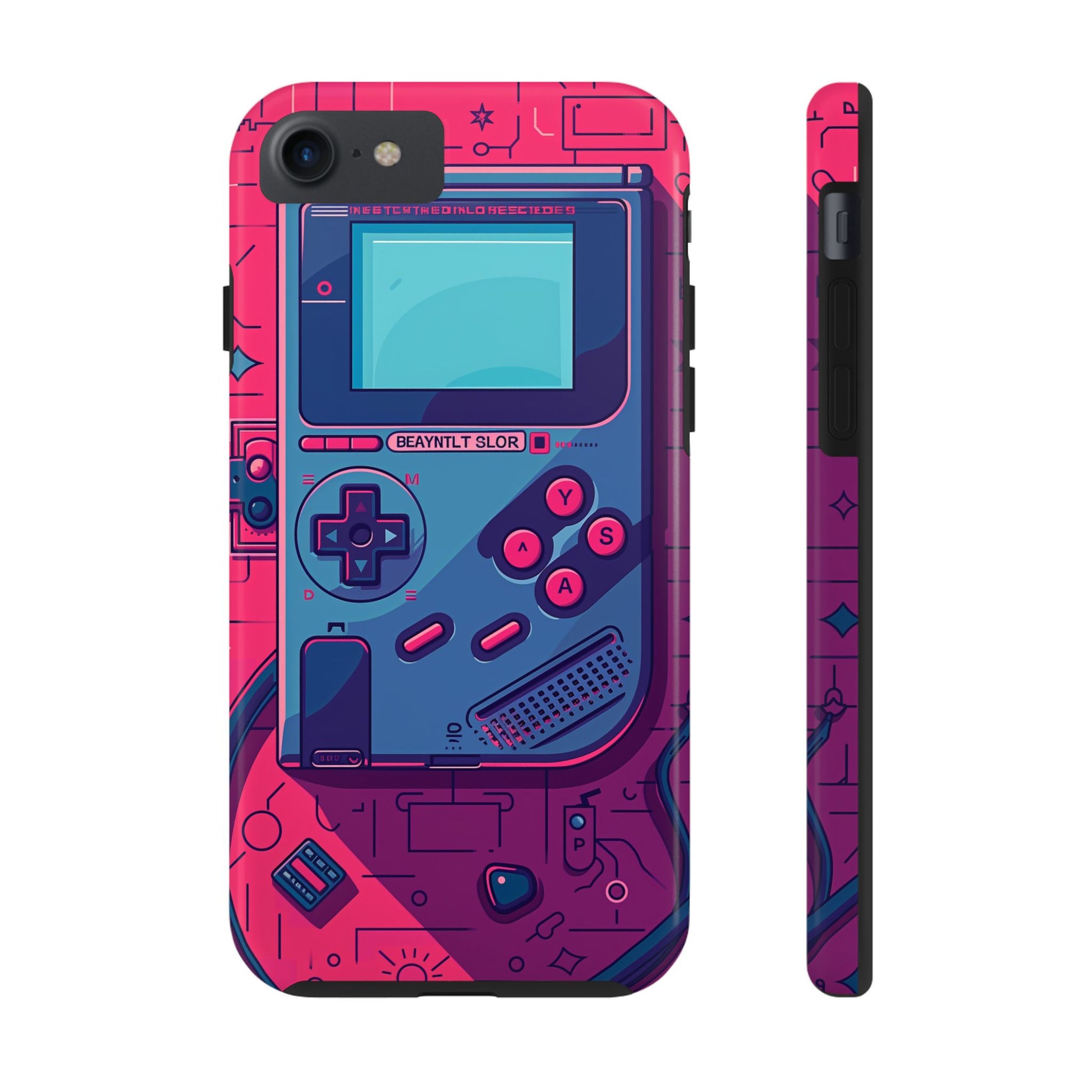 Durable iPhone Case with Alternative Universe Game Console Design - Protective Phone Cover - Fun and Sturdy Gaming Accessory - Gamer Gift