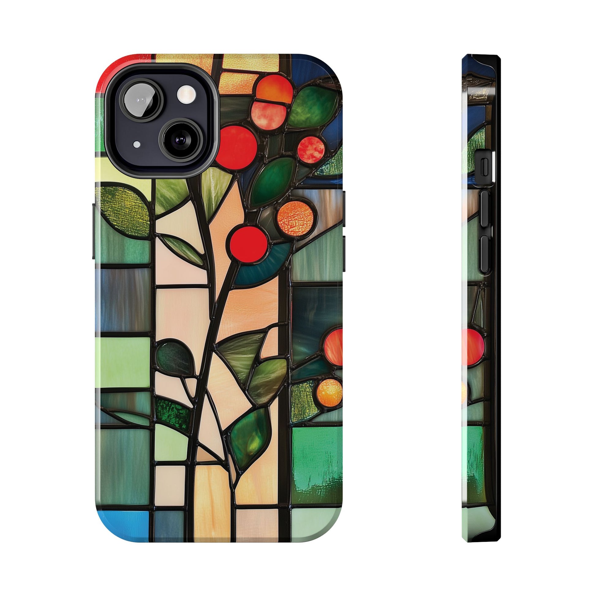Stained Glass Phone Case Artistic iPhone Case Architectural Design, Art Deco iphone Case