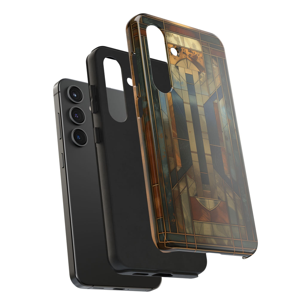 Frank Lloyd Wright Stained Glass Phone Case - Architectural Style Phone Cover - Stained Glass Design Phone Case - Unique Phone Accessory