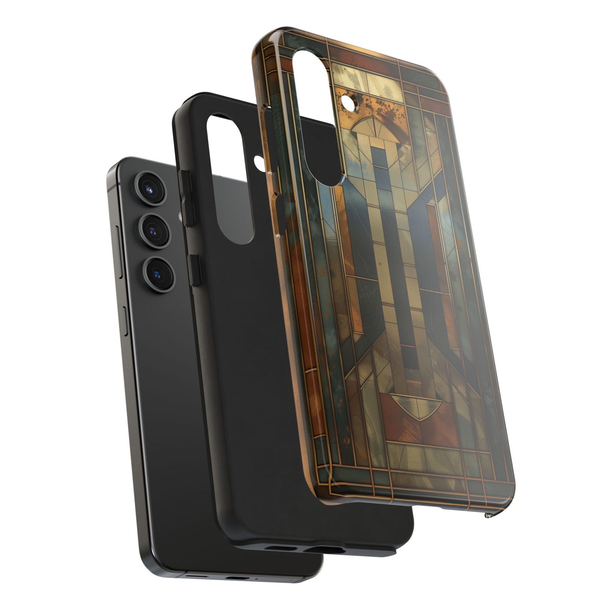 Frank Lloyd Wright Stained Glass Phone Case - Architectural Style Phone Cover - Stained Glass Design Phone Case - Unique Phone Accessory